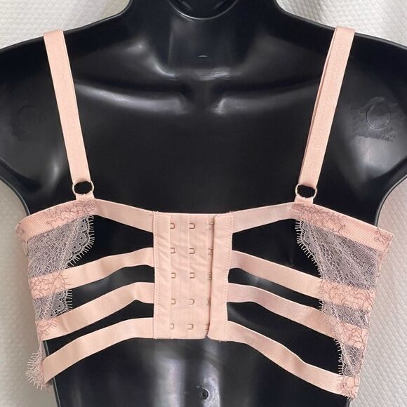 Victoria’s Secret Balconet Longline Cage Strap Bra - Picture 6 of 14